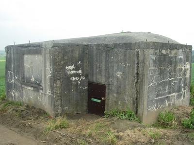 dichtgemaakte bunker AV4 als vleermuizenverblijf